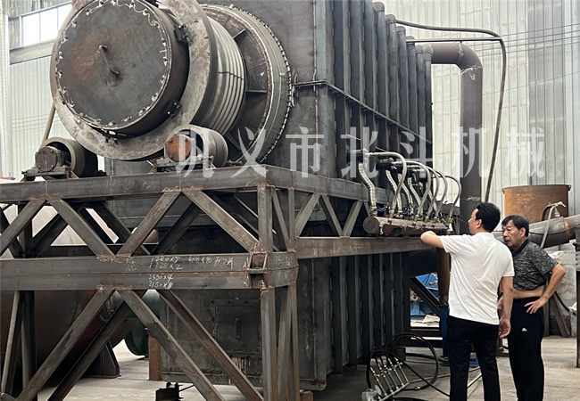 生產現(xiàn)場更加直觀地展示環(huán)保炭化爐