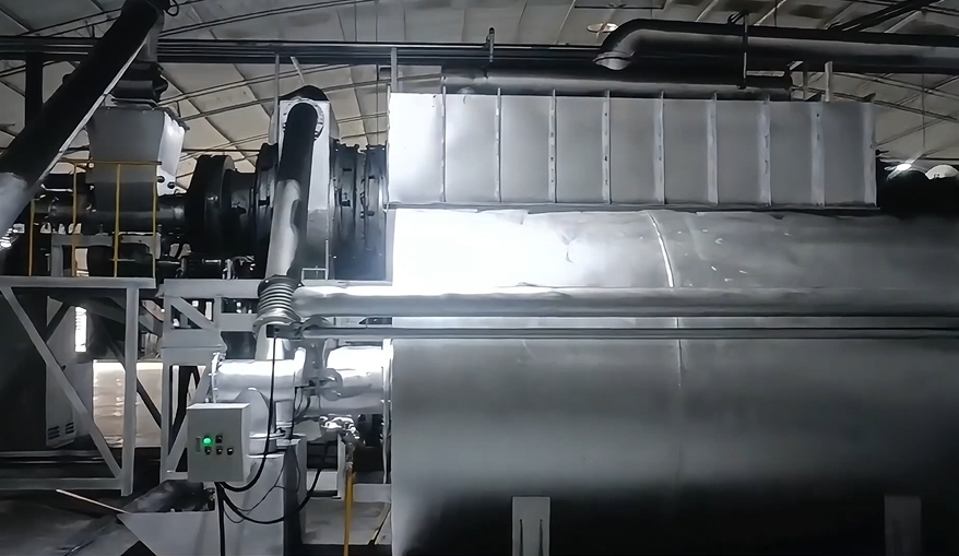 從原料到成品,樹(shù)脂炭化爐生產(chǎn)現(xiàn)場(chǎng)